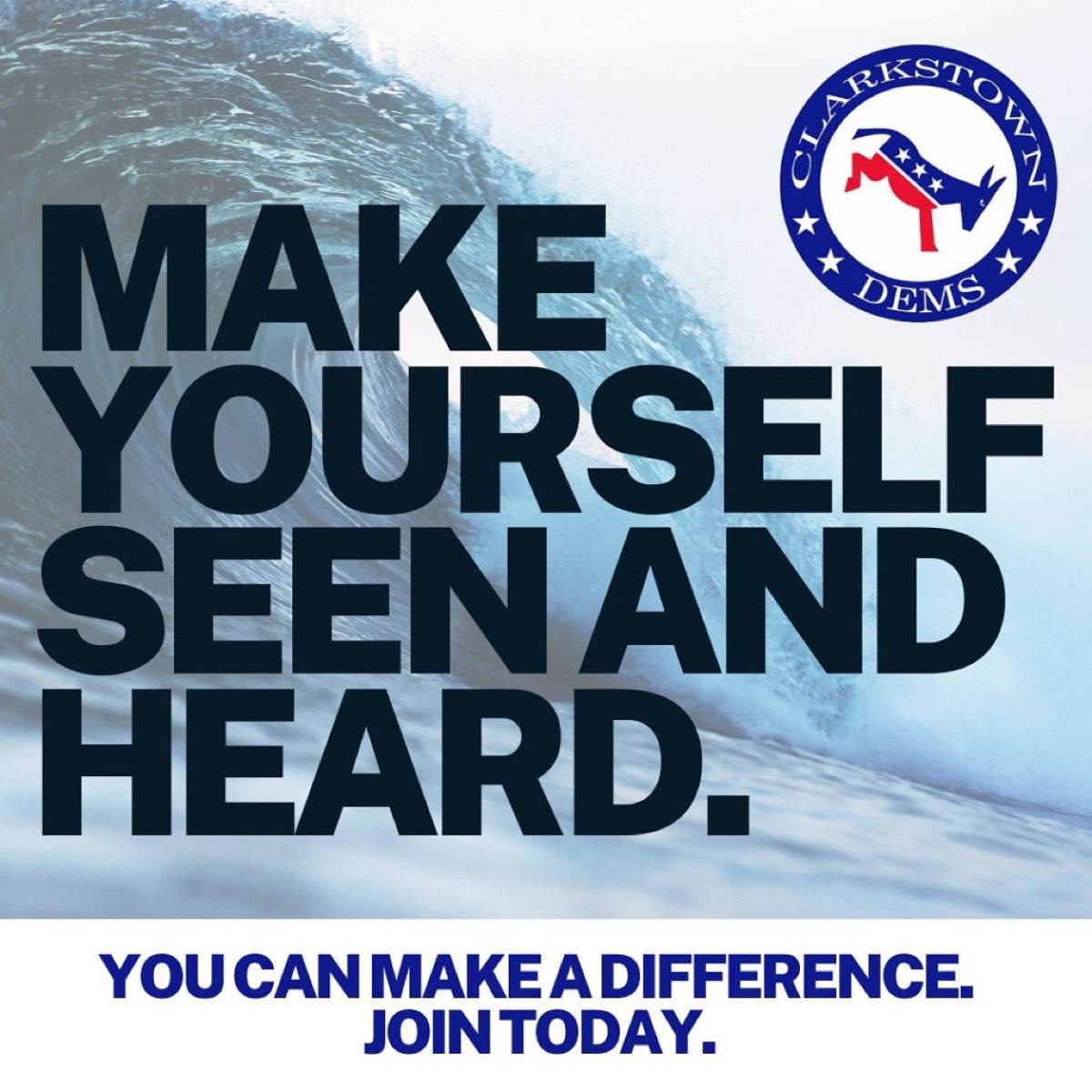 Clarkstown Dems — Make yourself seen and heard