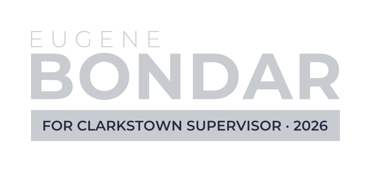 Eugene Bondar for Clarkstown Supervisor 2026 campaign logo